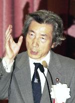 Koizumi vows to avoid financial crisis